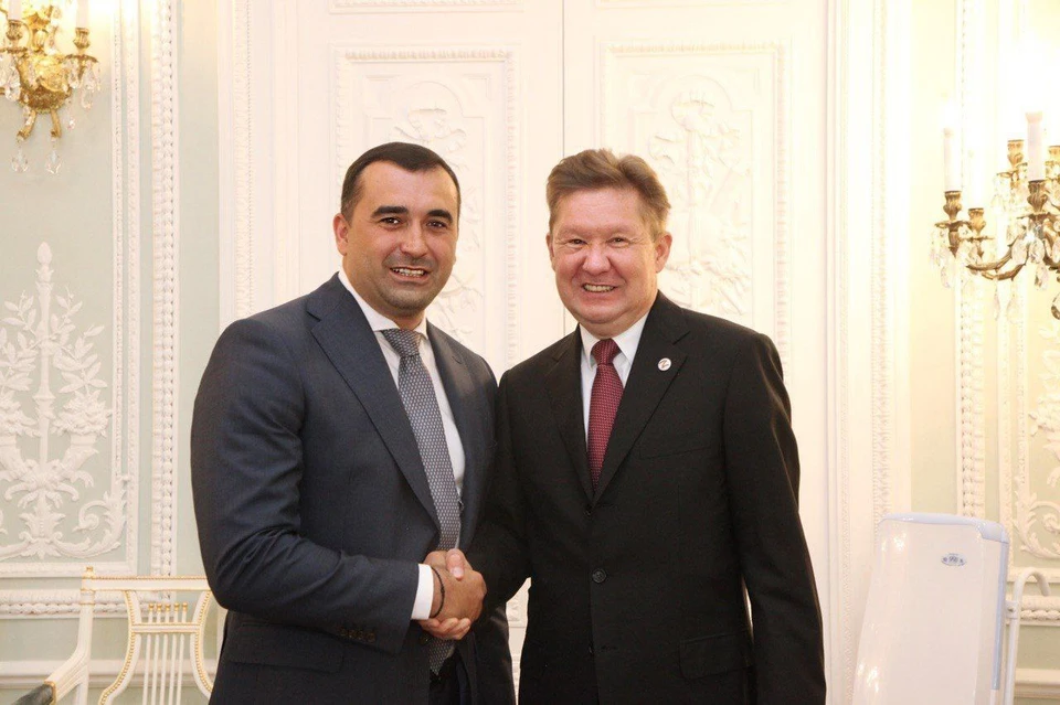 Депутат парламента Молдовы Адриан Албу встретился с главой "Газпрома" Алексеем Миллером.