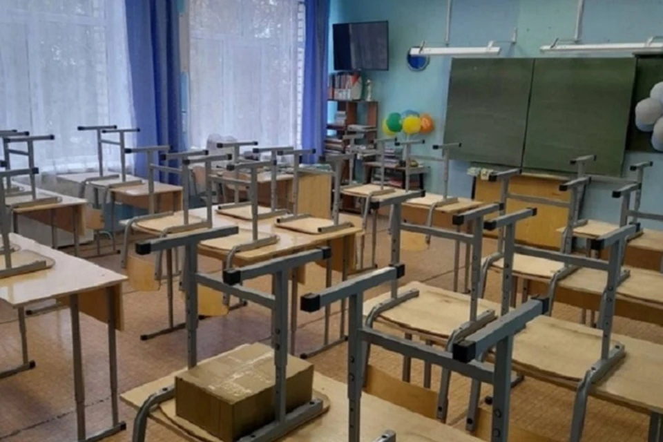 Школьники ушли на дистанционное обучение. Фото: Сергей Жестянников, ВКонтакте.