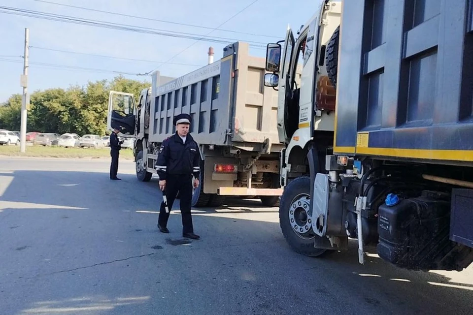 В полиции озвучили статистику ДТП с участием грузового транспорта в Новосибирске. Фото: ГУ МВД России по НСО