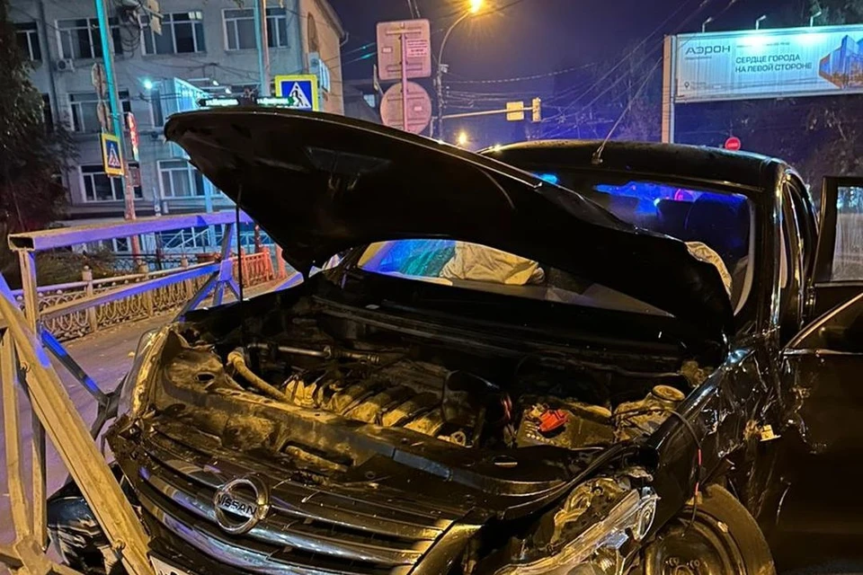 ДТП произошло ночью 21 сентября. Фото: Госавтоинспекция по Новосибирску