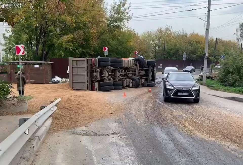 Очередной "перевертыш" на Лысогорской.