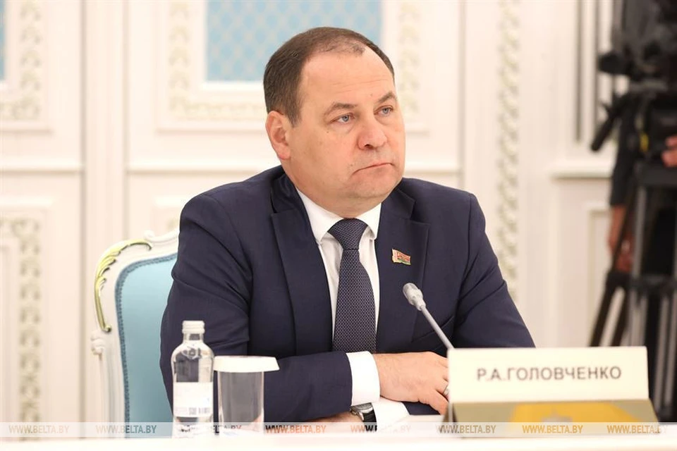 Роман Головченко пригласил президента Казахстана в Беларусь. Фото: БелТА.