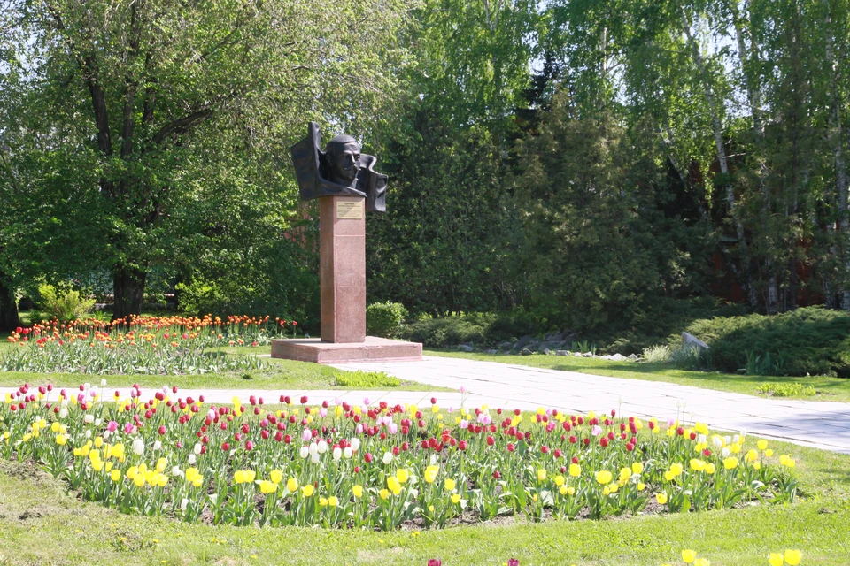Сквер Цаплина в Барнауле