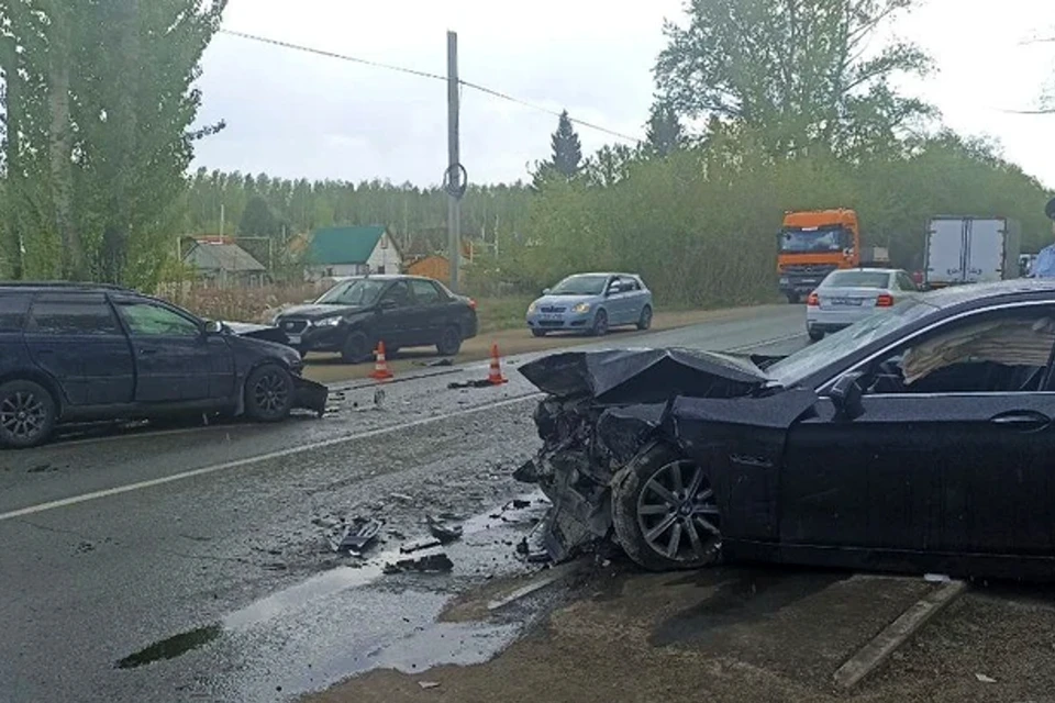Пассажир не был пристегнут и погиб на месте. Фото: ГИБДД по Новосибирску