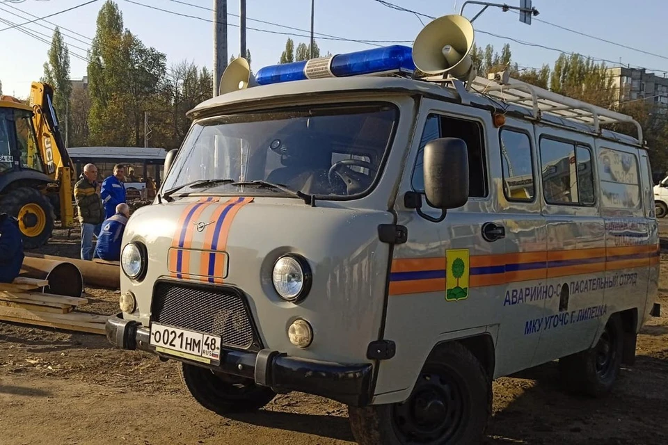 В Липецке ввели локальный режим ЧС из-за порыва у Кольца трубного завода