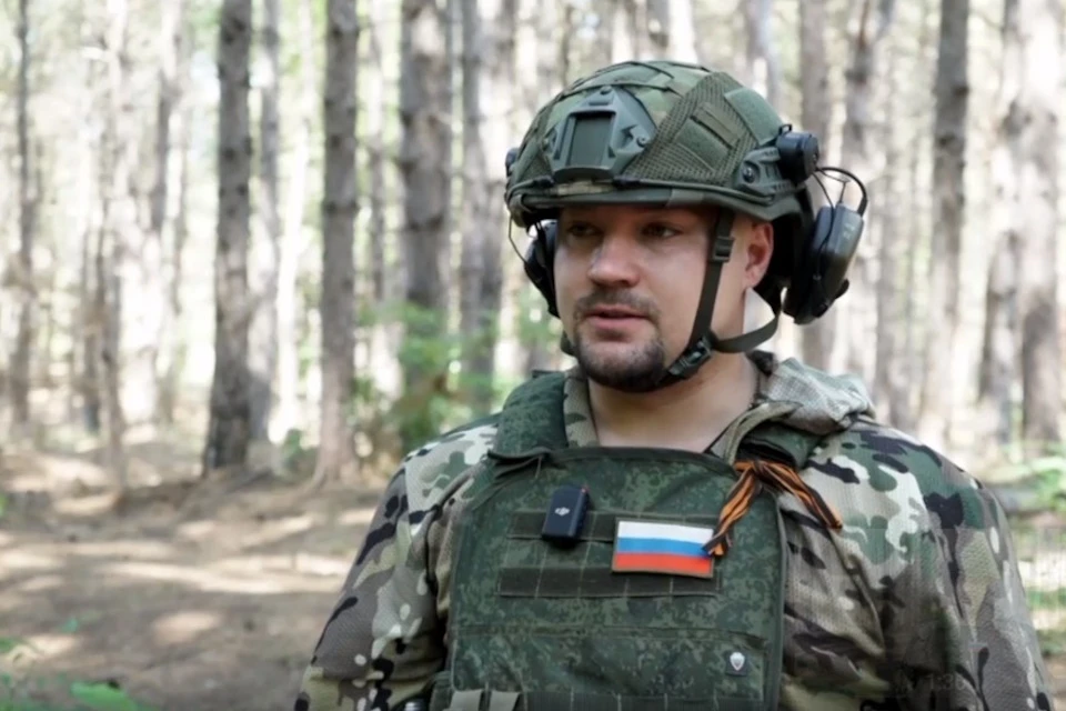 Герой СВО рассказал об отражении атак киевских боевиков Фото: скриншот видео Минобороны РФ