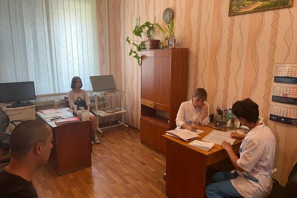 Врачи из Ростова будут работать в Ивановке до 6 октября включительно. ФОТО: тг-канал минздрава Херсонской области