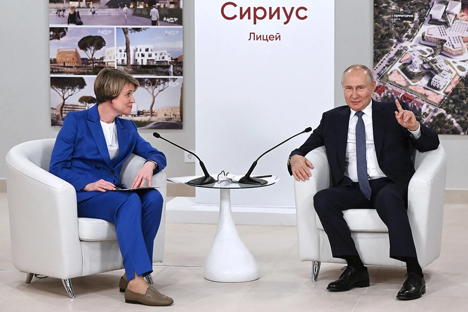 4 октября Владимир Путин провел в Сочи, в образовательном лагере Сириус.