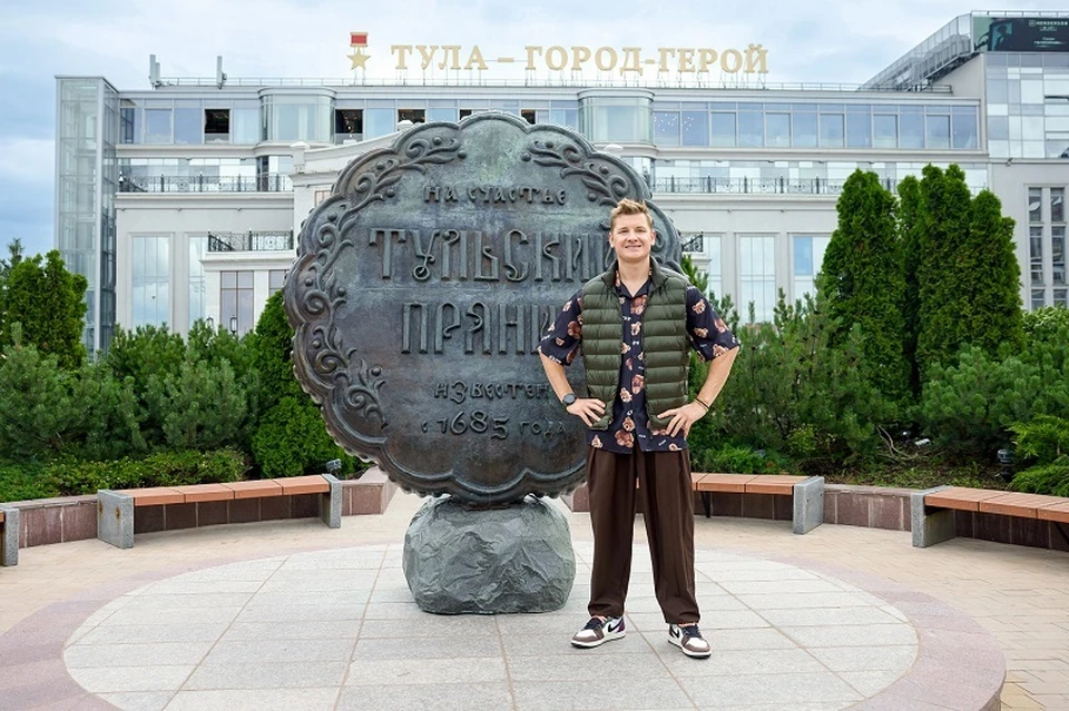 Телеведущий и ресторатор Александр Белькович посетил Тулу