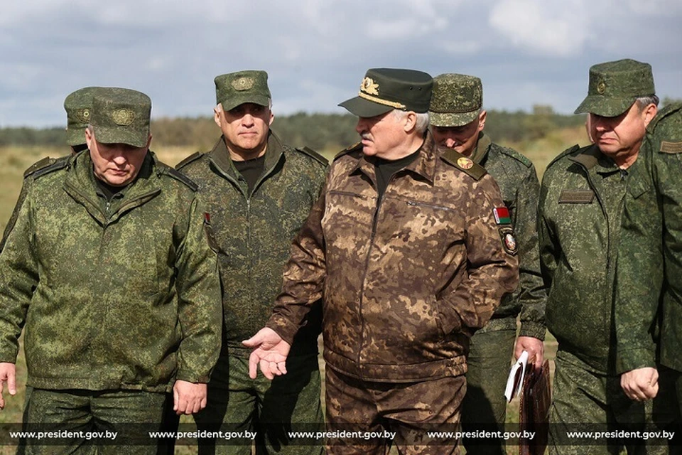 Лукашенко заявил, что опыт современной войны полностью усвоен ВС Беларуси. Фото: president.gov.by