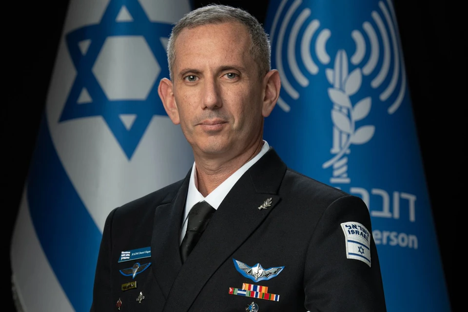 Контр-адмирал израильской армии Дэниэль Хагари
