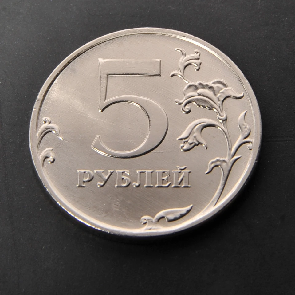 Ростовчанин продает пятирублевую монету 2009 года выпуска
