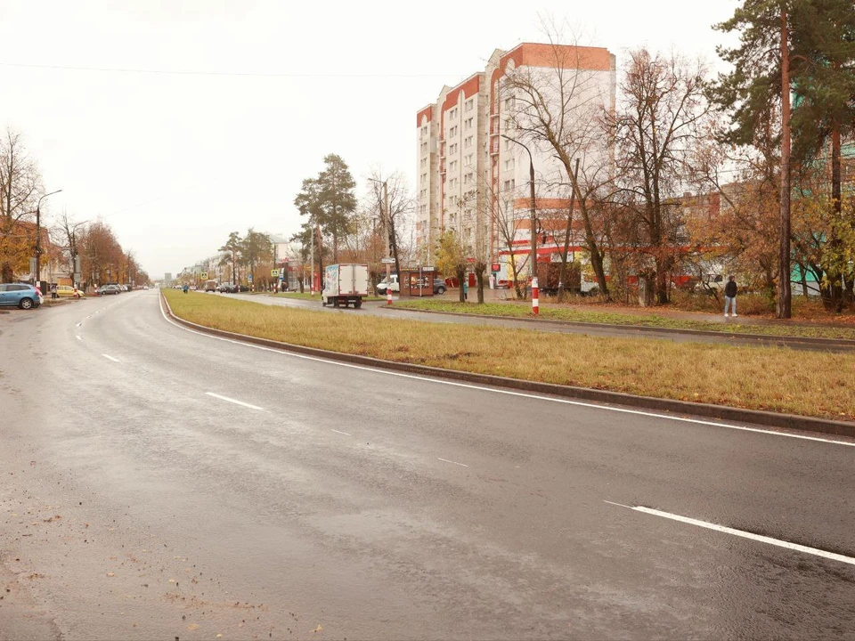 Центральный проспект Ленина отремонтировали в Дзержинске по нацпроекту. Фото: пресс-служба правительства Нижегородской области.
