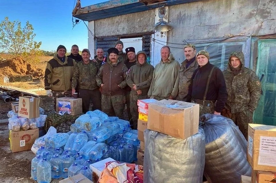 Более 100 тонн гуманитарной помощи доставили кубанские казаки в зону СВО Фото: пресс-служба администрации Краснодарского края