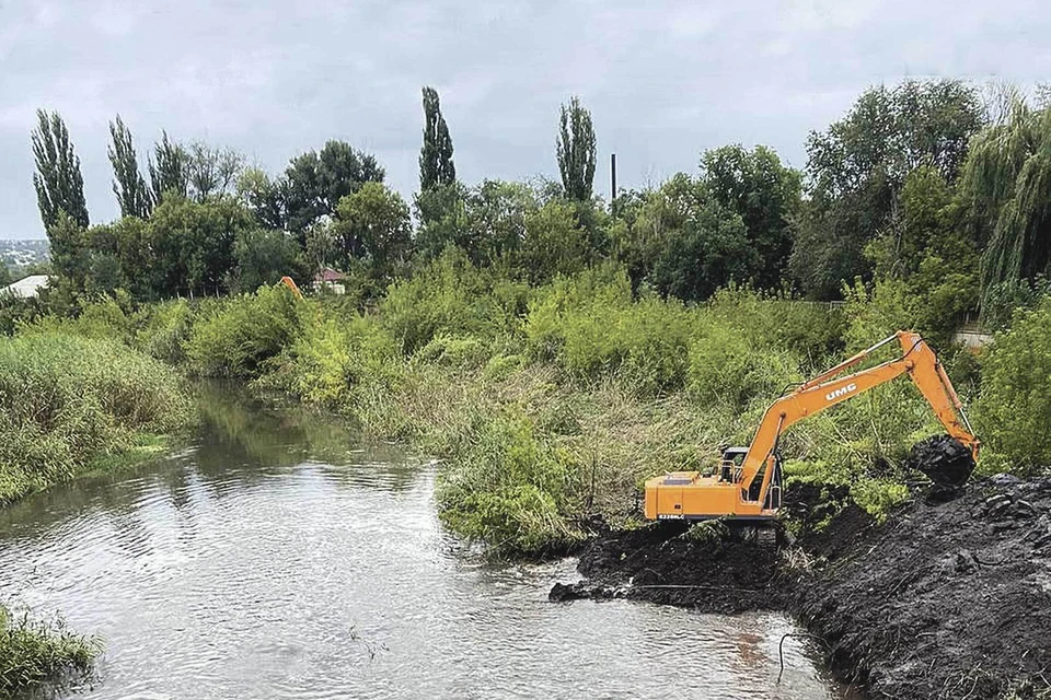 Укрепление берегов Лугани защитит столицу республики от подтоплений.