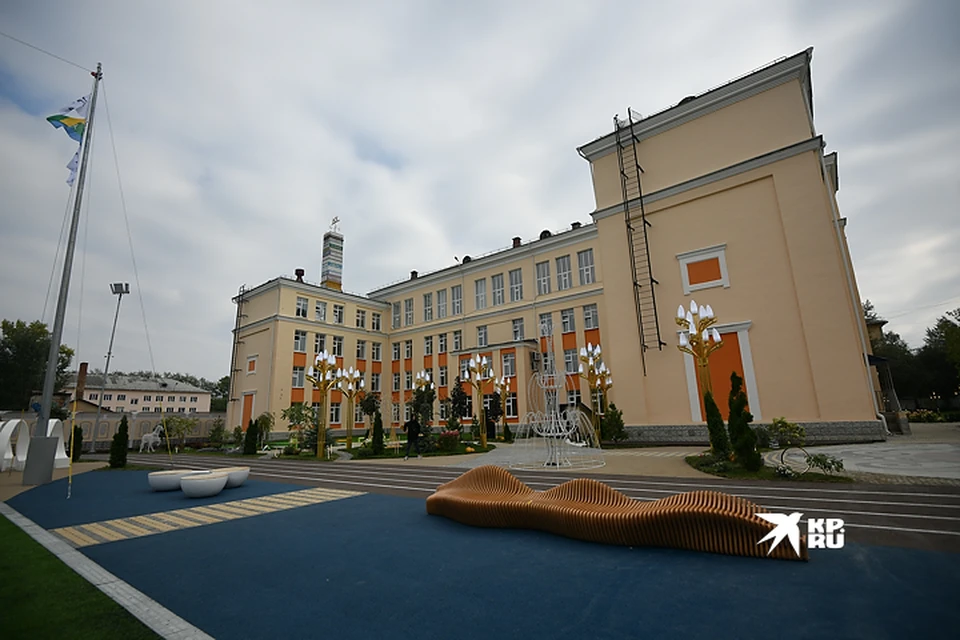 Школу за несколько лет почти полностью обновили