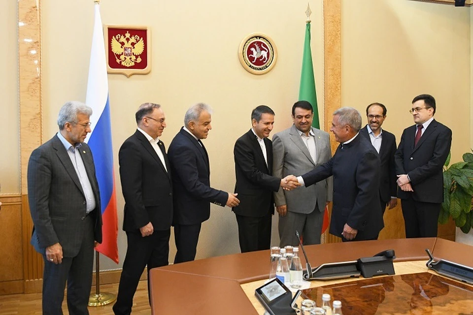 Товарооборот между Россией и Ираном в 2022 году увеличился на 15%. Фото: пресс-служба раиса Татарстана