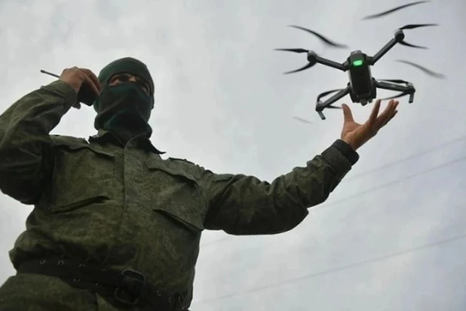 Российские войска уничтожили антенны РЭБ противника в Красногоровке с помощью дронов