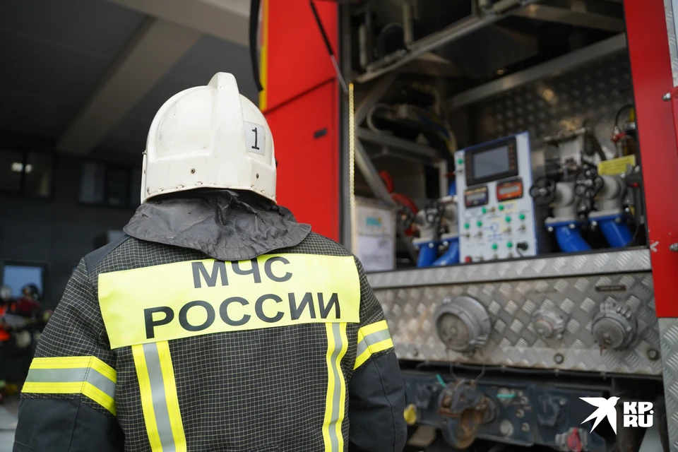 Двух человек спасли во время пожара в квартире в Рязани. Фото: Светлана МАКОВЕЕВА.