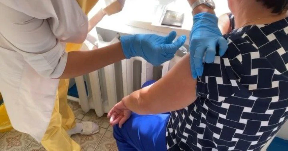 Вакцинация в Херсонской области продолжается ФОТО: Министерство здравоохранения Херсонской области