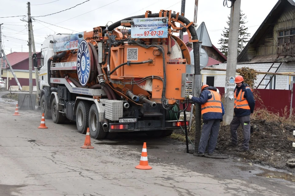 В Засвияжье Ульяновска отремонтируют канализационный коллектор. ФОТО: тг-канал Александра Болдакина