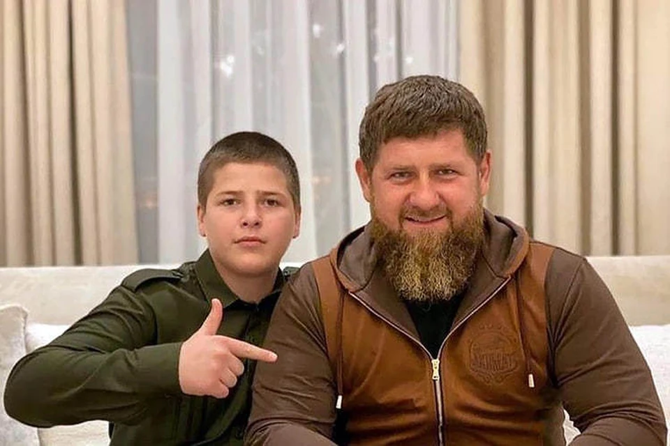 15-летний сын Рамзана Кадырова Адам стал начальником отдела безопасности главы Чечни. Фото: личная страница героя публикации в соцсети