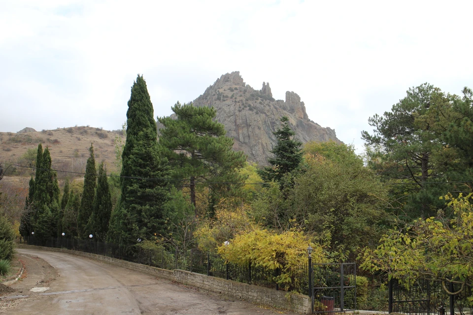 В Крыму облачно.
