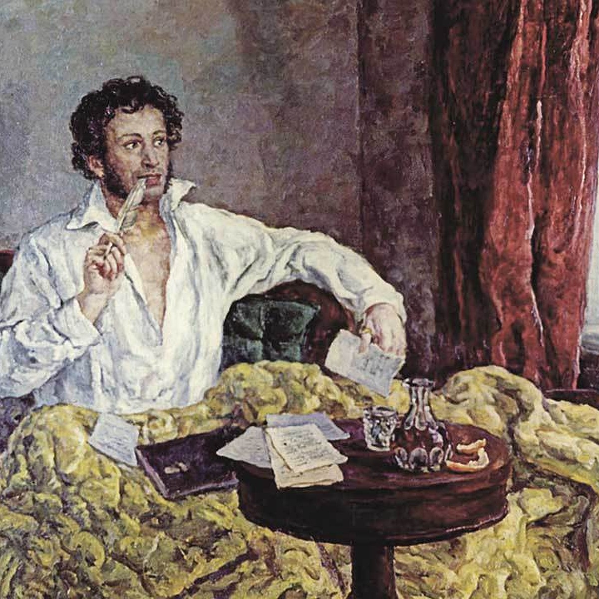 Почему Пушкин называет Татьяну милый идеал?