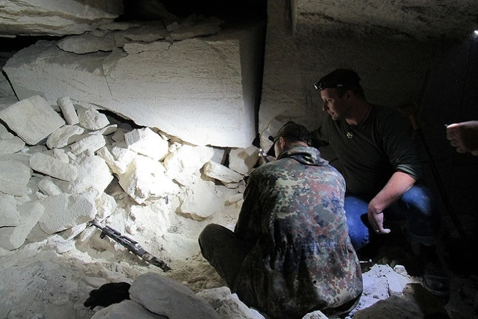 В Булганакских каменоломнях с мая по август 1942 года находился подземный гарнизон, который погиб почти в полном составе. Фото: ВАЭ "Аджимушкай"/Вконтакте
