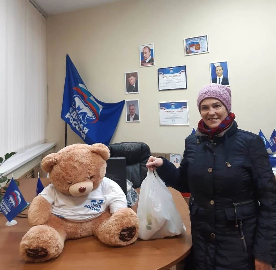 Валентина Музыченко частый гость в пункте приема помощи.