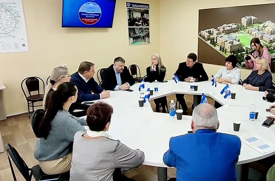 В ЛНР обсудили взаимодействие с общественными организациями Самарской области. Фото - скриншот с видео