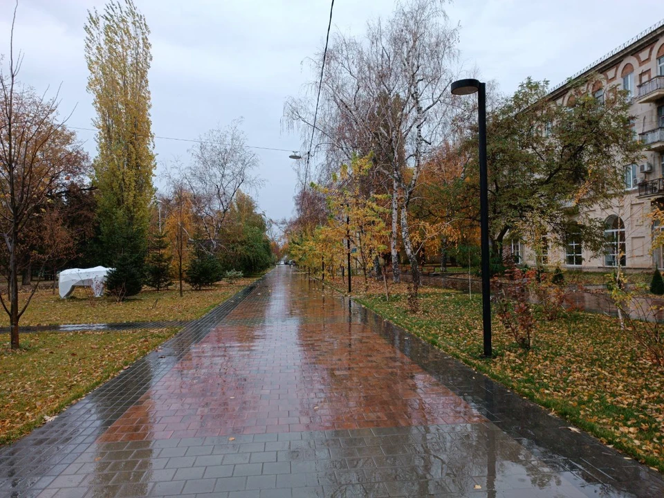 В Волгограде идёт дождь.