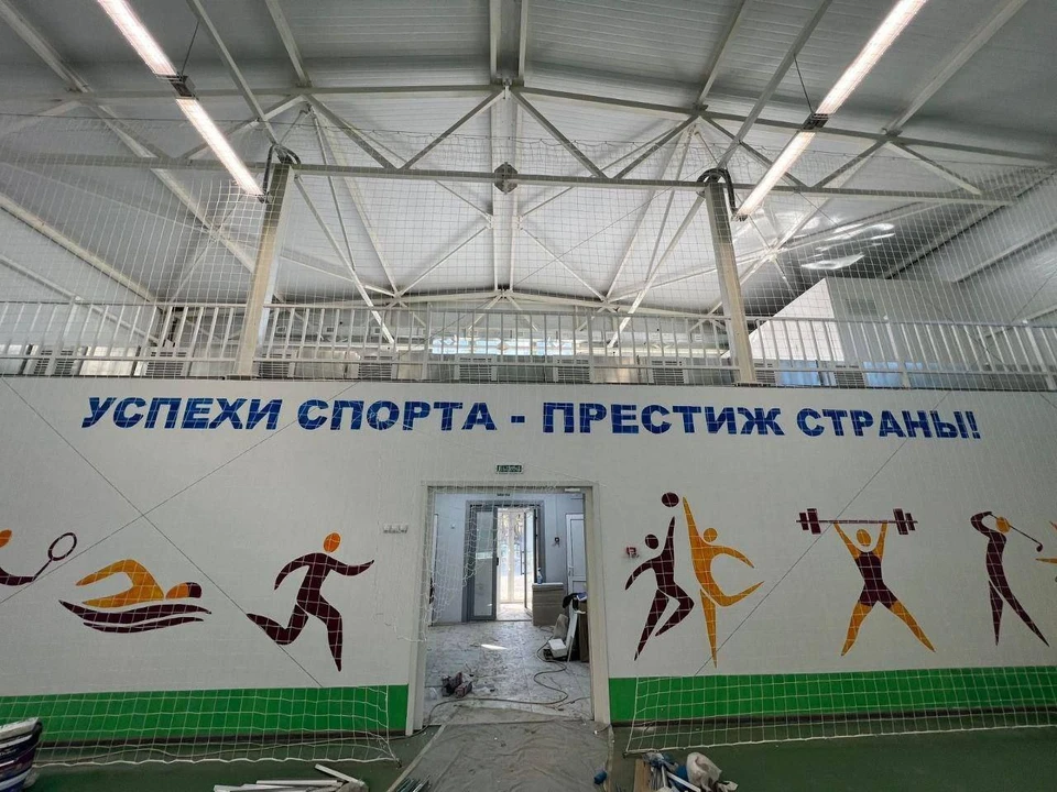 Благодаря Адыгее спортивных объектов в Херсонской области становится больше ФОТО: ТГ-канал Мурата Кумпилова