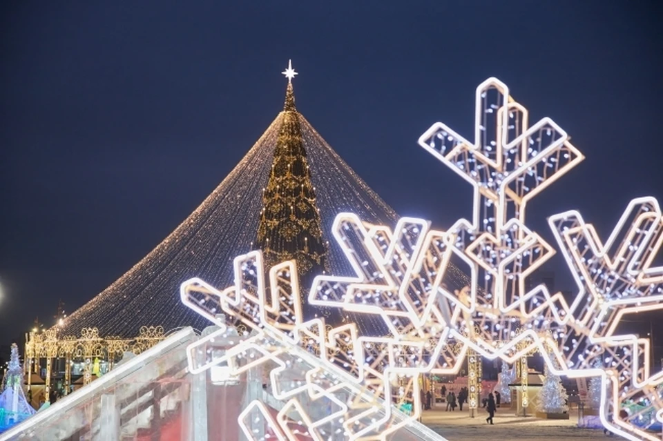В городах Хабаровского края готовятся к Новому году