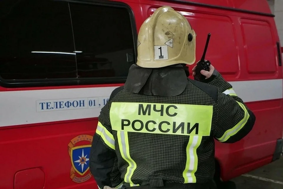 В Енакиево сотрудники МЧС спасли мужчину на пожаре (архивное фото)