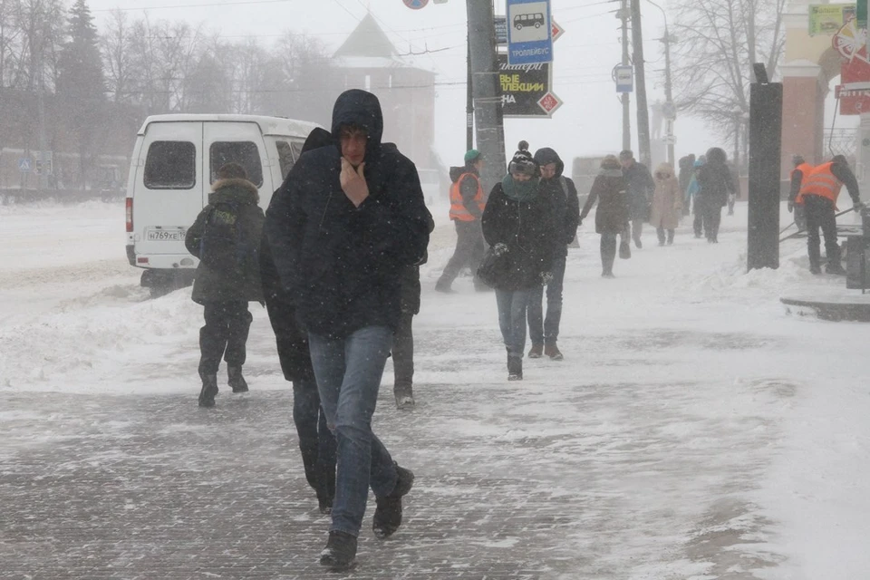В течение дня на территории Пермского края ожидается сильный снег и метель.