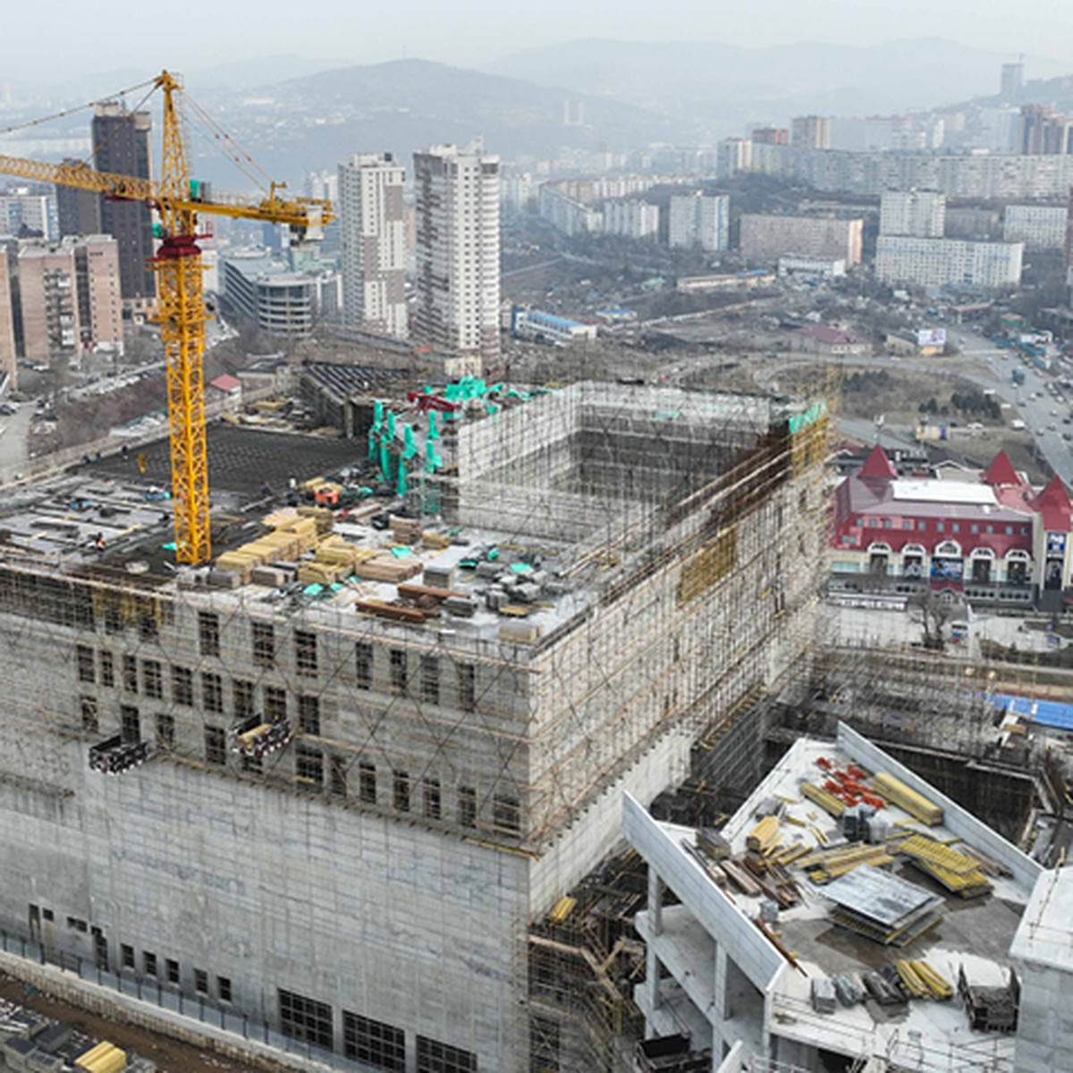 Театрально-музейный комплекс на Аксаковской во Владивостоке сдадут в 2025  году - KP.RU