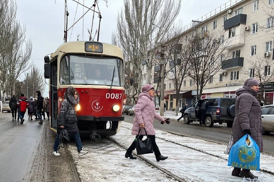 В городе пока работает единственный маршрут, который восстановили в мае этого года. Фото: Минтранс ДНР