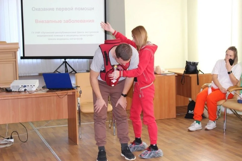 Инструкторы-преподаватели Школы медицины катастроф провели занятия по стандартной программе. ФОТО: Минздрав ЛНР