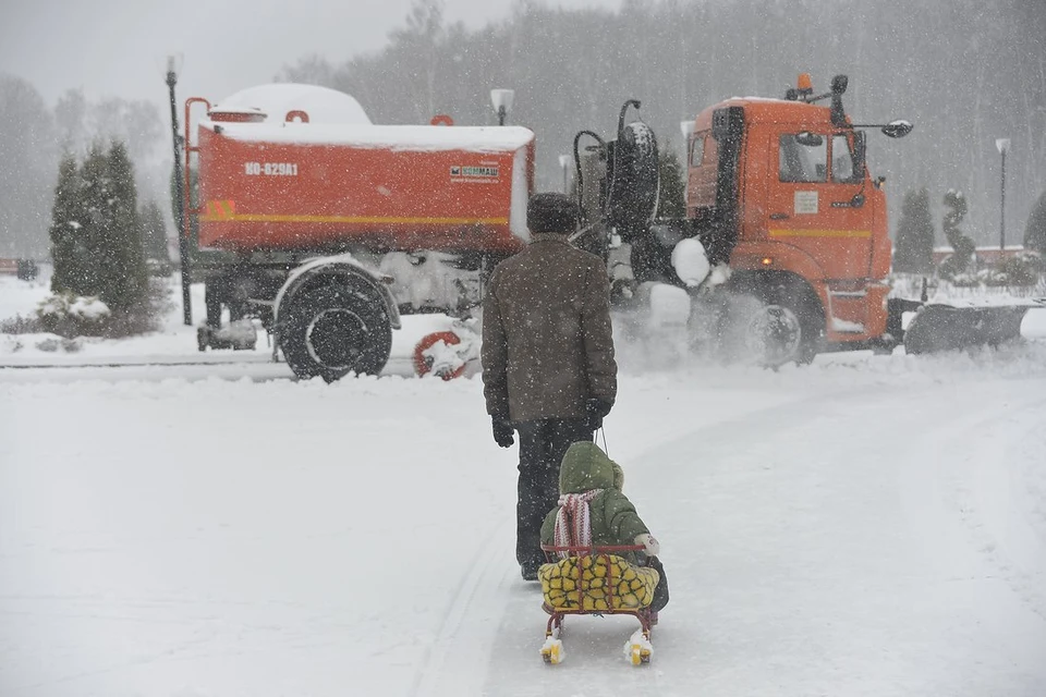 918 кубометров снега вывезли из Тулы за прошедшие сутки