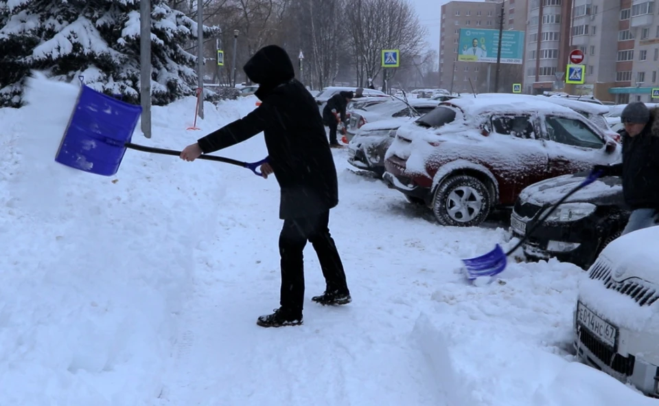 В Смоленской области проведут субботник по уборке снега.