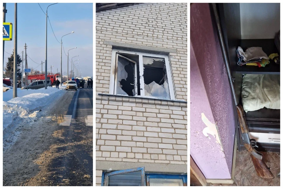 Мужчина стрелял из охотничьего ружья со второго этажа дома возле трассы М-5 "Урал".
