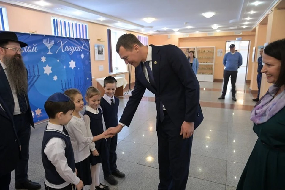 Михаил Дегтярев: еврейская община объединяет свыше пяти тысяч жителей в крае Фото: Вячеслав Реутов