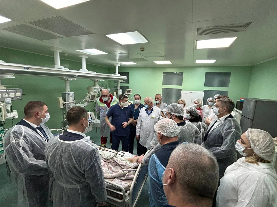 Пострадавшим оказывается вся необходимая помощь. Фото: Tg-канал губернатора Брянской области Александра Богомаза