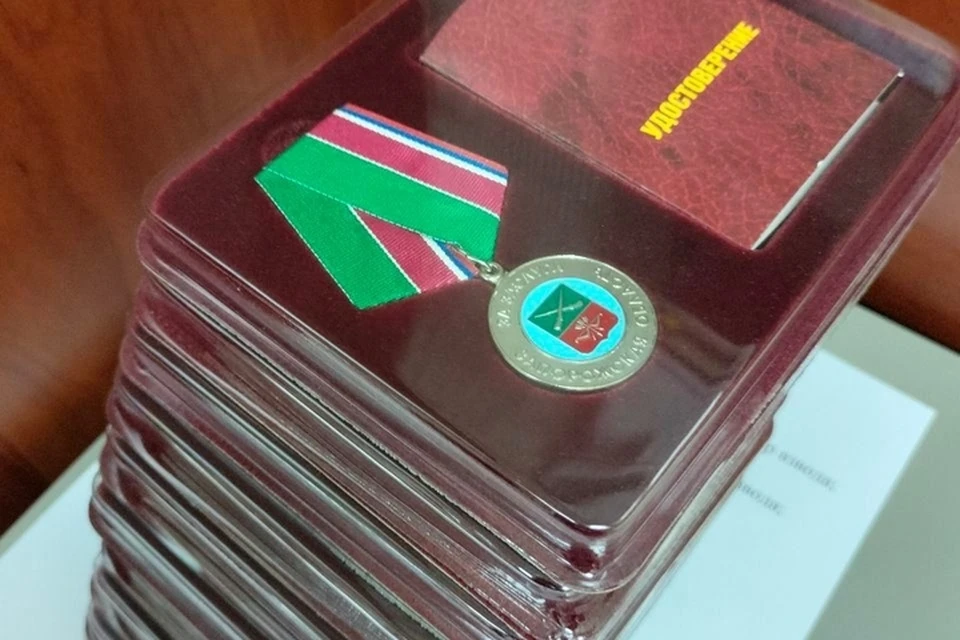 Александра Малькевича наградили орденом "За заслуги перед Запорожской областью". ФОТО: Евгений Балицкий