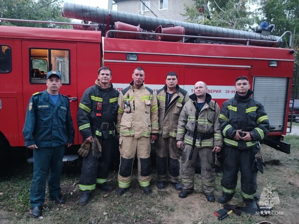 Пять пожарных из Ульяновска спасли 27 человек | ФОТО: ГУ МЧС России по Ульяновской области