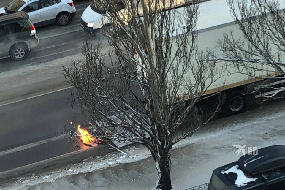 Пожар произошел днем 16 декабря