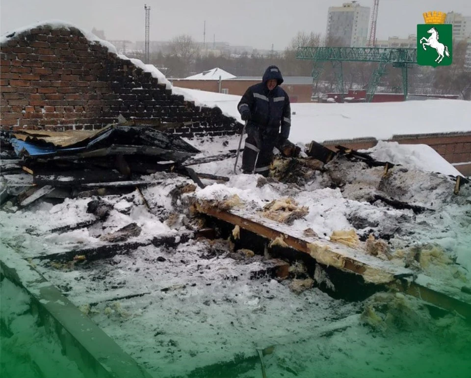 Пожар в доме произошел в мае