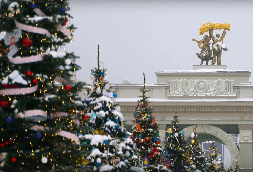 Посетителей выставки "Россия" в новогодние праздники ждут различные активности / Фото: vk.com/mossobyanin