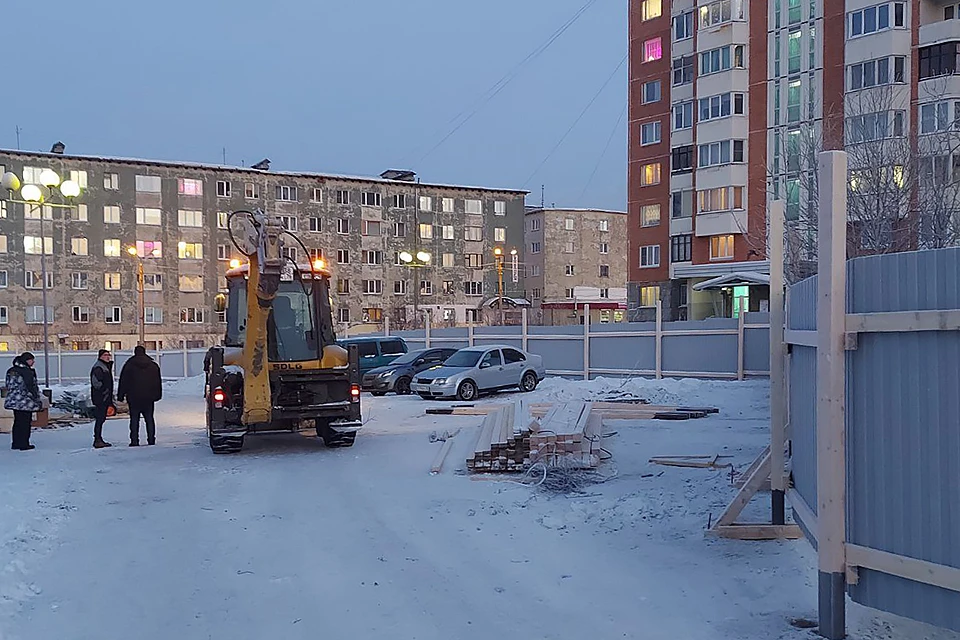 В Мурманске начали строить жилой комплекс из четырех многоквартирных домов. Фото: Правительство Мурманской области